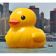 giant inflatable duck